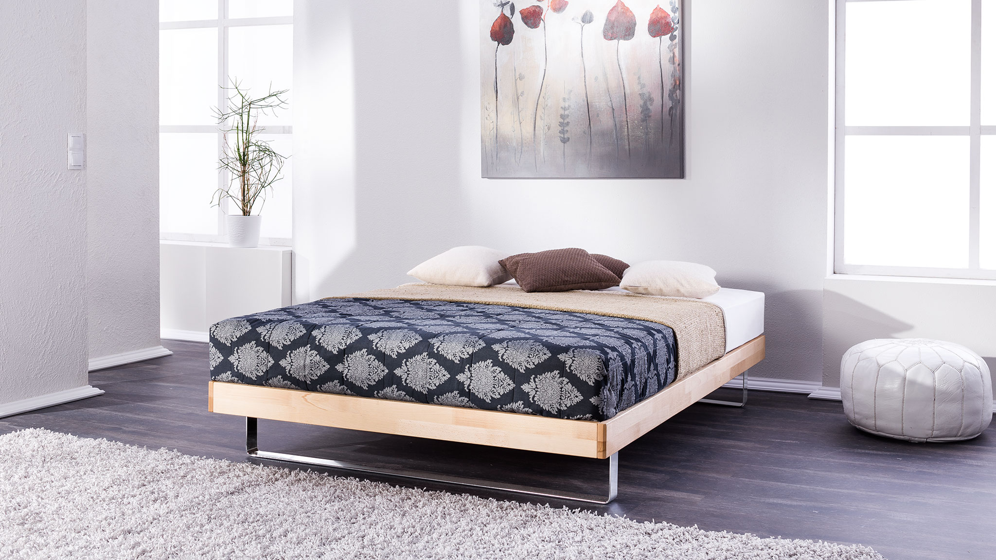 Röwa Unicata | Boxframebett statt Boxspring. Für besten Schlafkomfort.